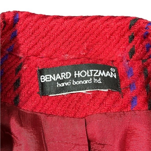 *SOLD* BENARD HOLTZMAN Red blazer - Picture 5 of 6